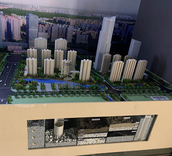 长丰县建筑模型